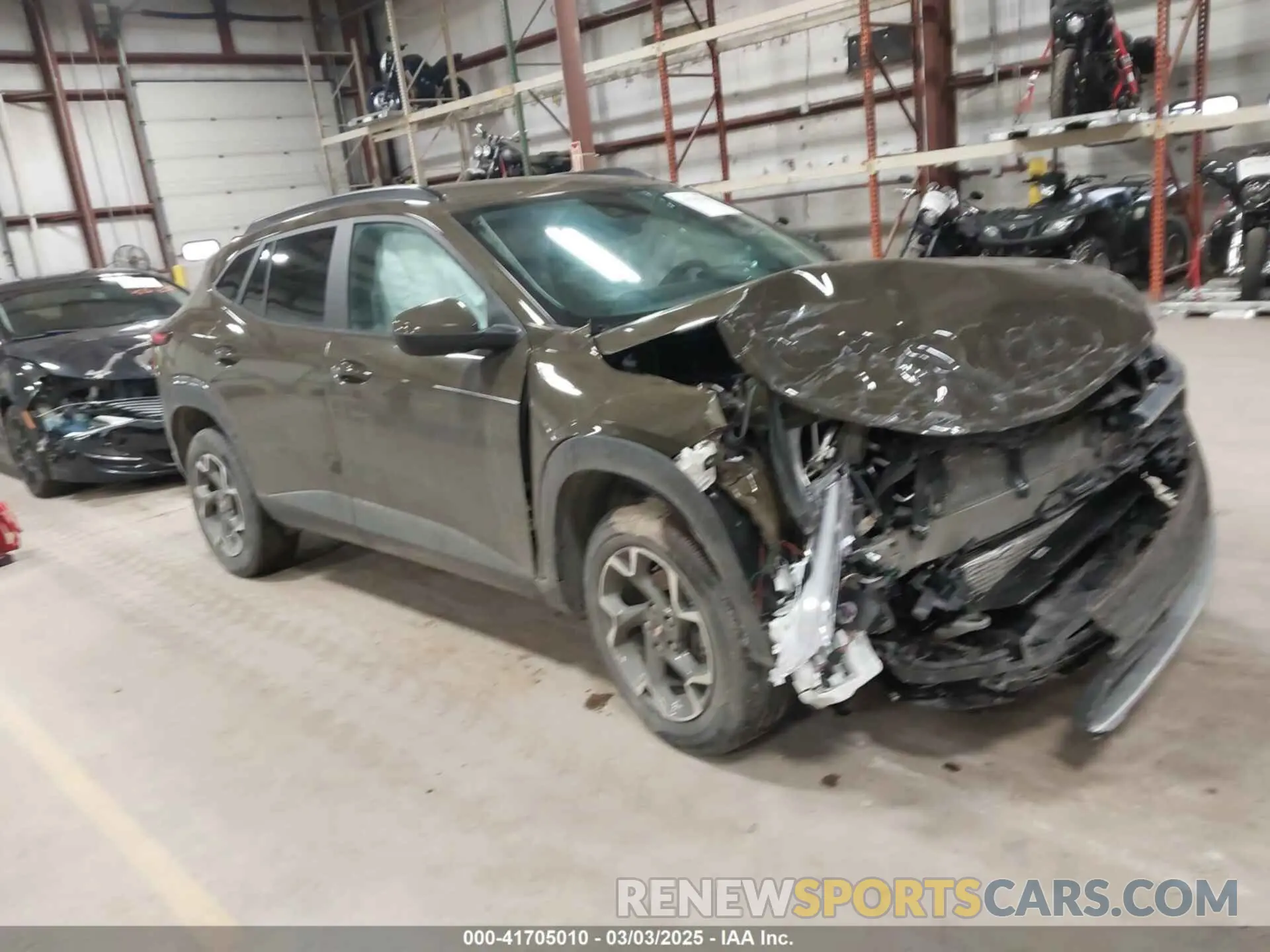 1 Photograph of a damaged car KL77LHE28RC101679 CHEVROLET TRAX 2024