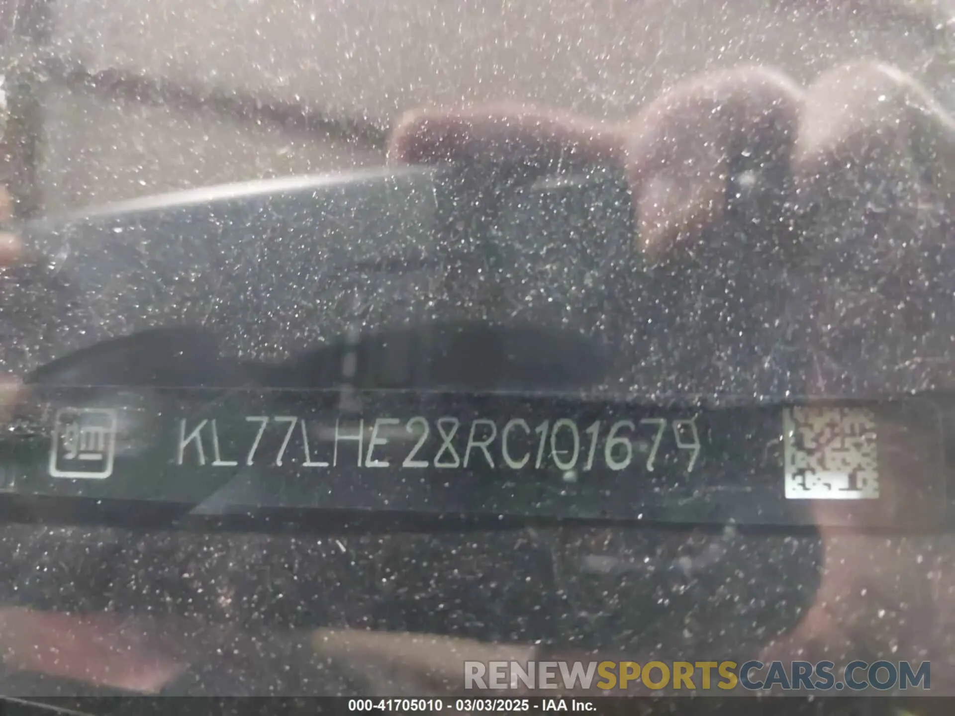 9 Photograph of a damaged car KL77LHE28RC101679 CHEVROLET TRAX 2024