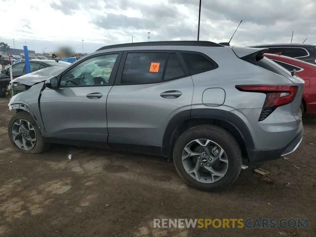 2 Photograph of a damaged car KL77LHE28RC186202 CHEVROLET TRAX 2024