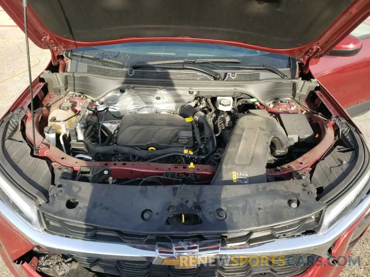 14 Photograph of a damaged car KL77LHE28RC217495 CHEVROLET TRAX 2024