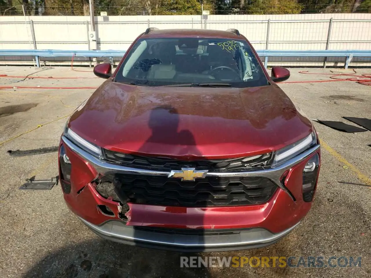 5 Photograph of a damaged car KL77LHE28RC217495 CHEVROLET TRAX 2024