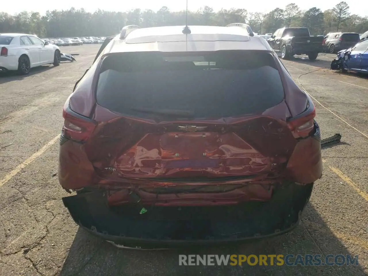 6 Photograph of a damaged car KL77LHE28RC217495 CHEVROLET TRAX 2024