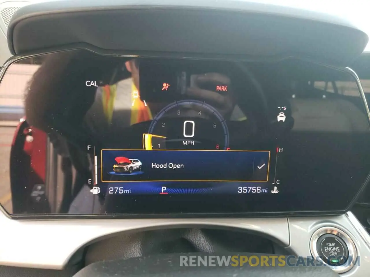 9 Photograph of a damaged car KL77LHE28RC217495 CHEVROLET TRAX 2024