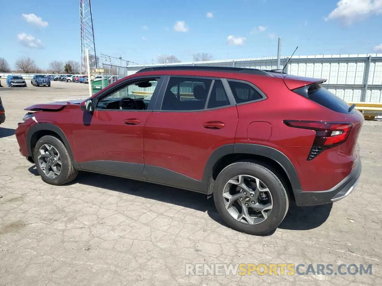 2 Photograph of a damaged car KL77LHE28RC233406 CHEVROLET TRAX 2024