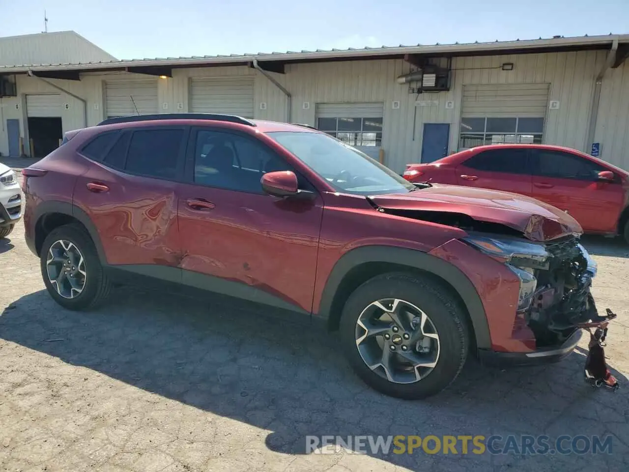 4 Photograph of a damaged car KL77LHE28RC233406 CHEVROLET TRAX 2024