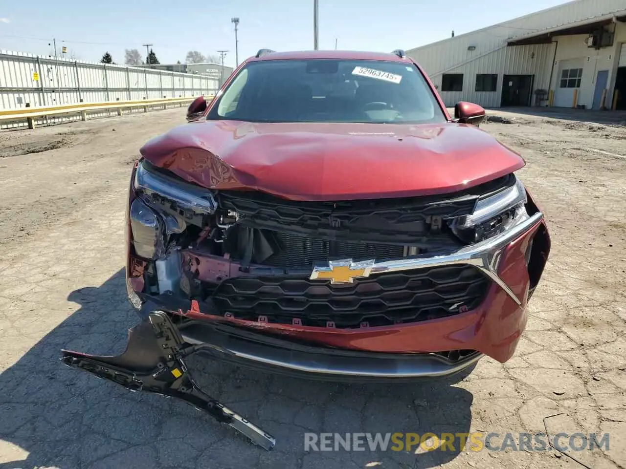 5 Photograph of a damaged car KL77LHE28RC233406 CHEVROLET TRAX 2024