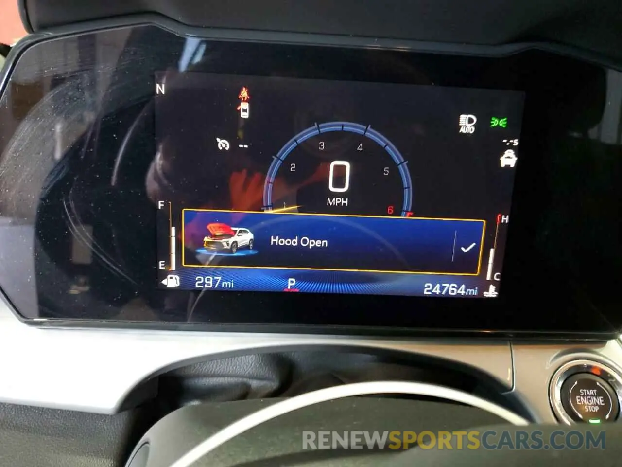 9 Photograph of a damaged car KL77LHE28RC236998 CHEVROLET TRAX 2024