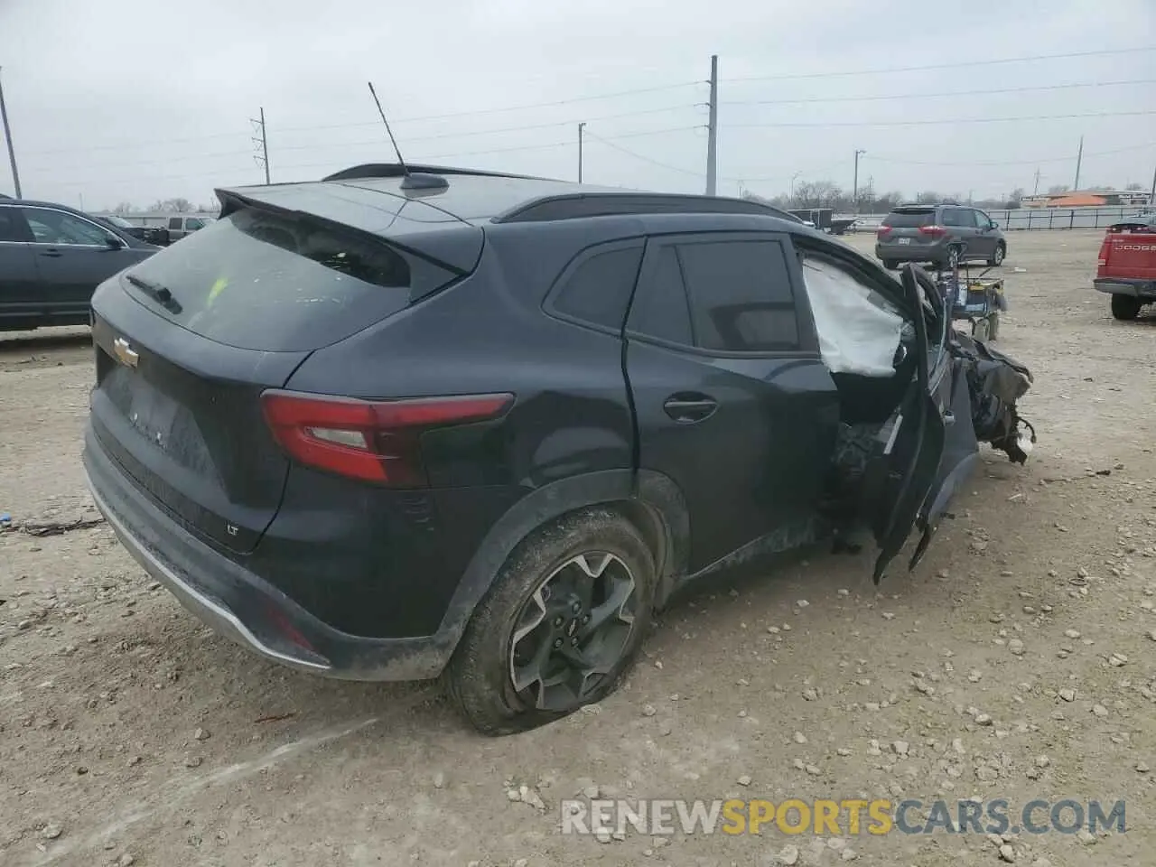 3 Photograph of a damaged car KL77LHE29RC184801 CHEVROLET TRAX 2024