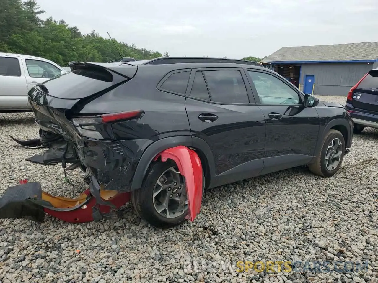 3 Photograph of a damaged car KL77LHE2XRC010624 CHEVROLET TRAX 2024