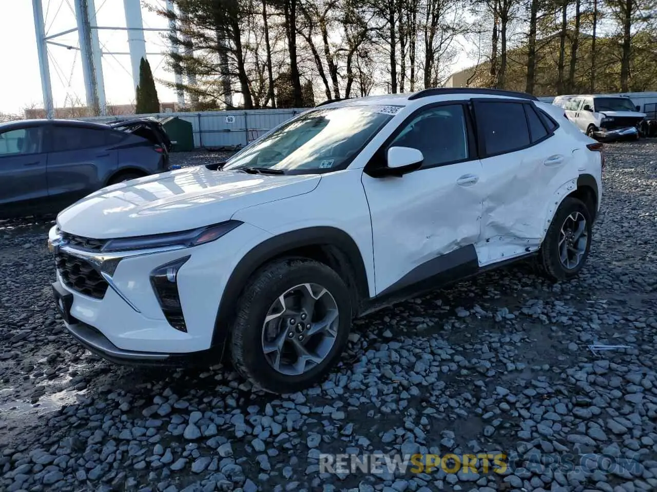 1 Photograph of a damaged car KL77LHE2XRC017833 CHEVROLET TRAX 2024