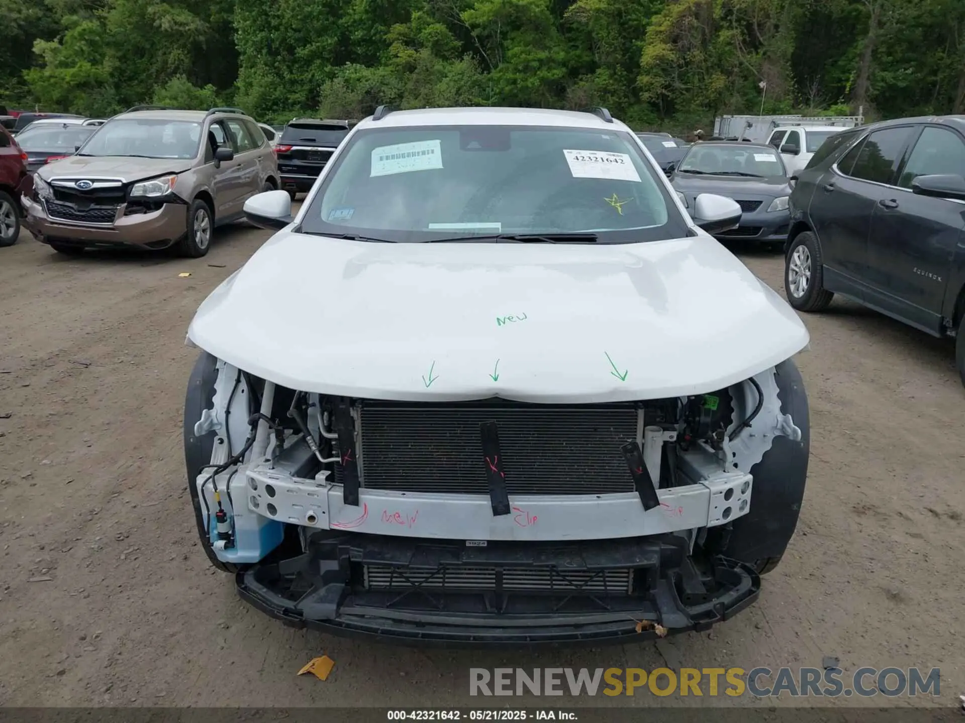 13 Photograph of a damaged car KL77LHE2XRC045597 CHEVROLET TRAX 2024