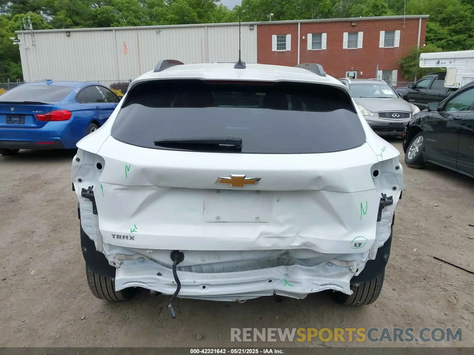 17 Photograph of a damaged car KL77LHE2XRC045597 CHEVROLET TRAX 2024