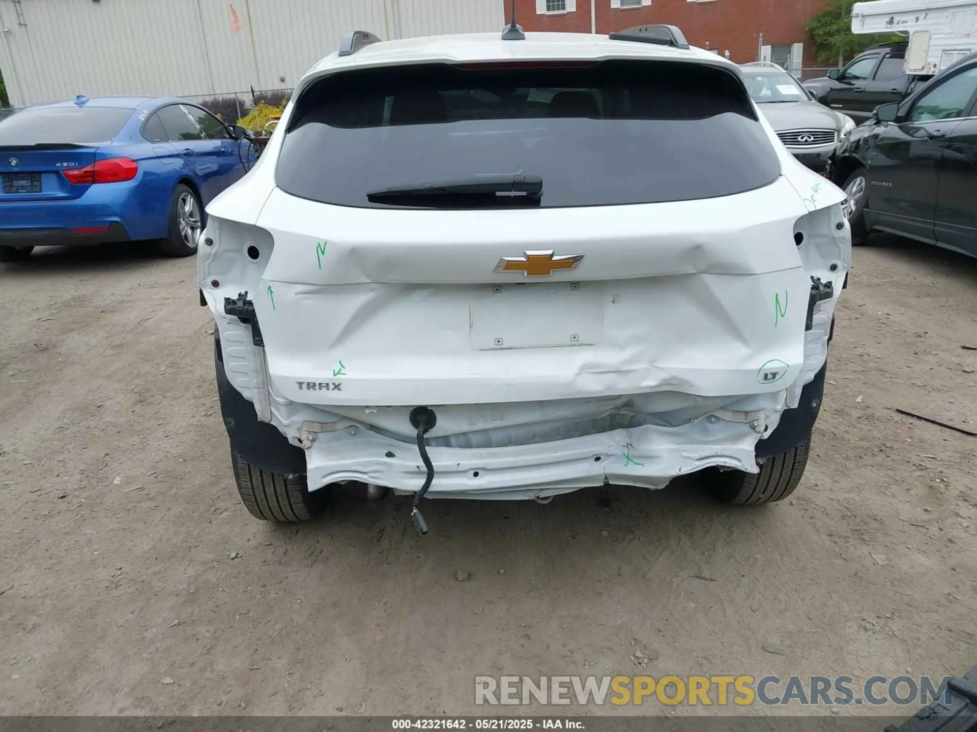 6 Photograph of a damaged car KL77LHE2XRC045597 CHEVROLET TRAX 2024
