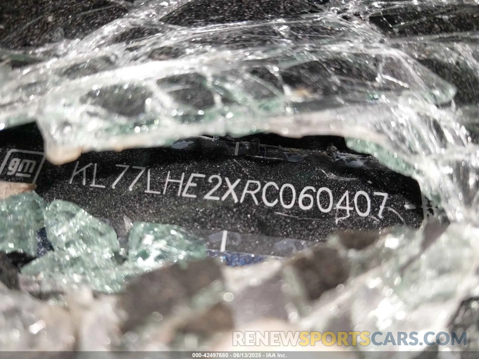9 Photograph of a damaged car KL77LHE2XRC060407 CHEVROLET TRAX 2024