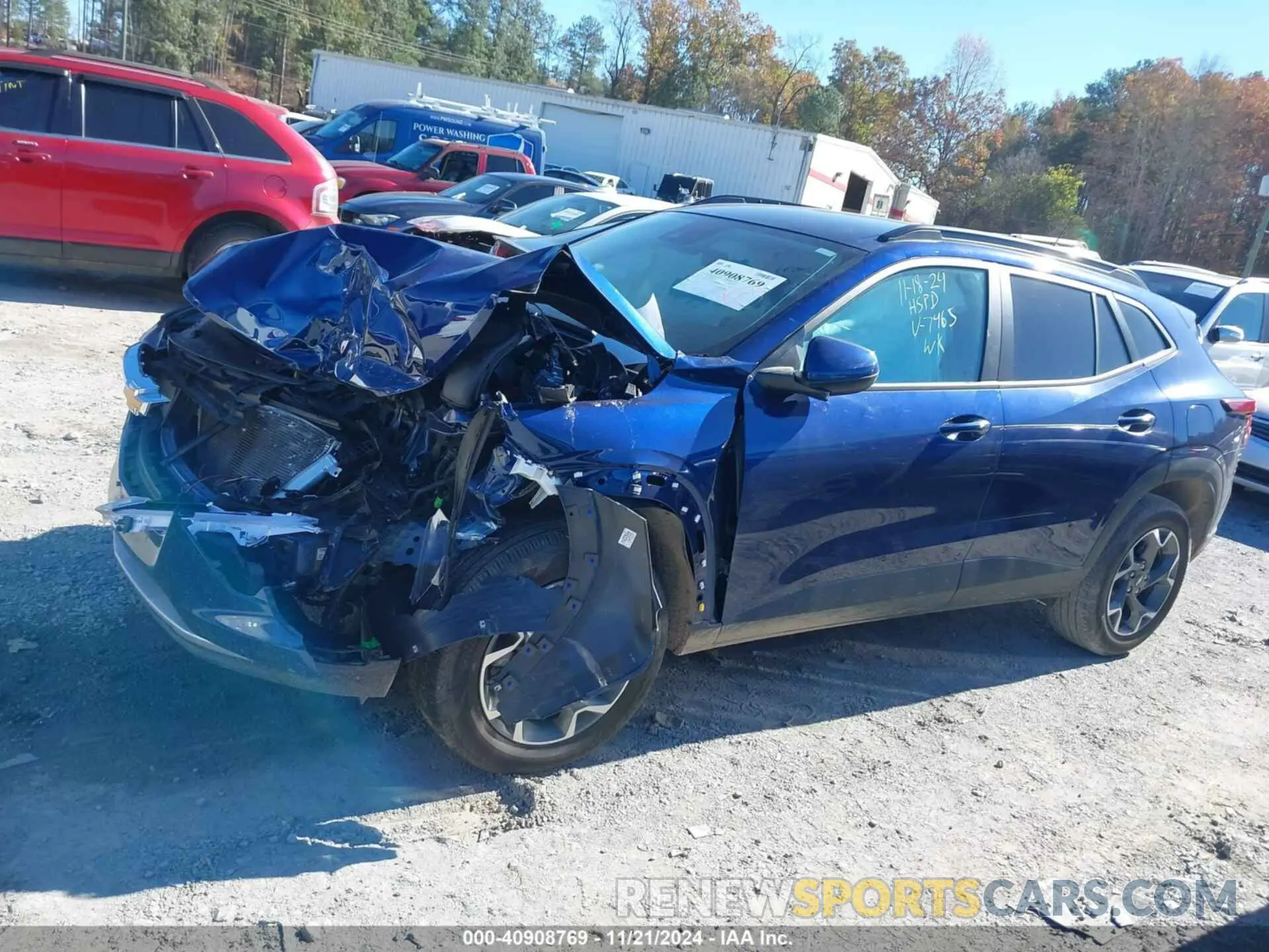14 Photograph of a damaged car KL77LHE2XRC077465 CHEVROLET TRAX 2024