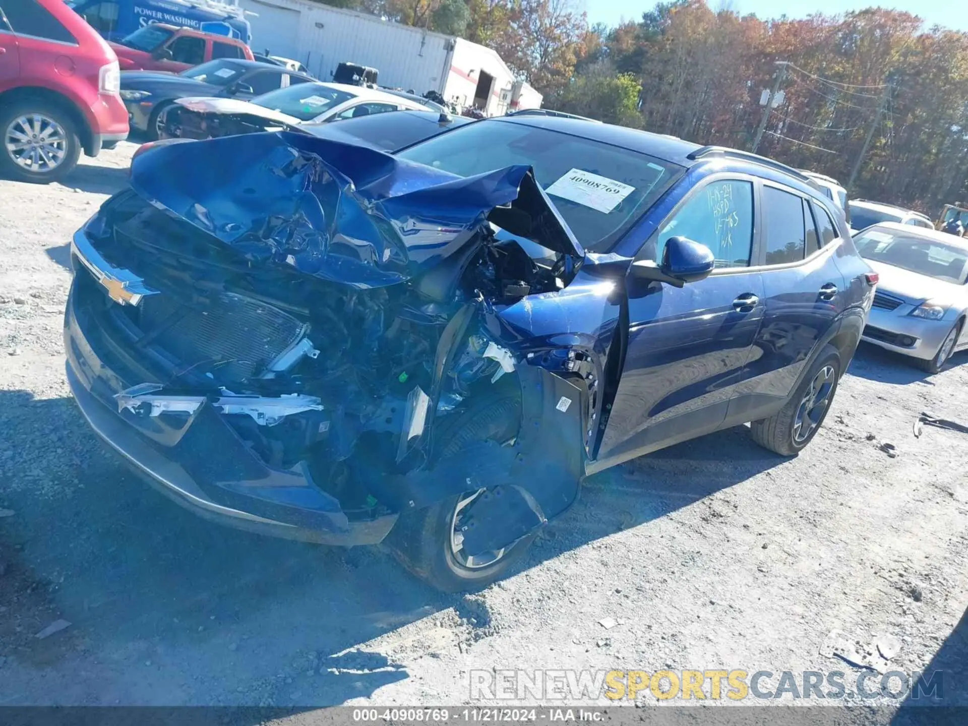 2 Photograph of a damaged car KL77LHE2XRC077465 CHEVROLET TRAX 2024