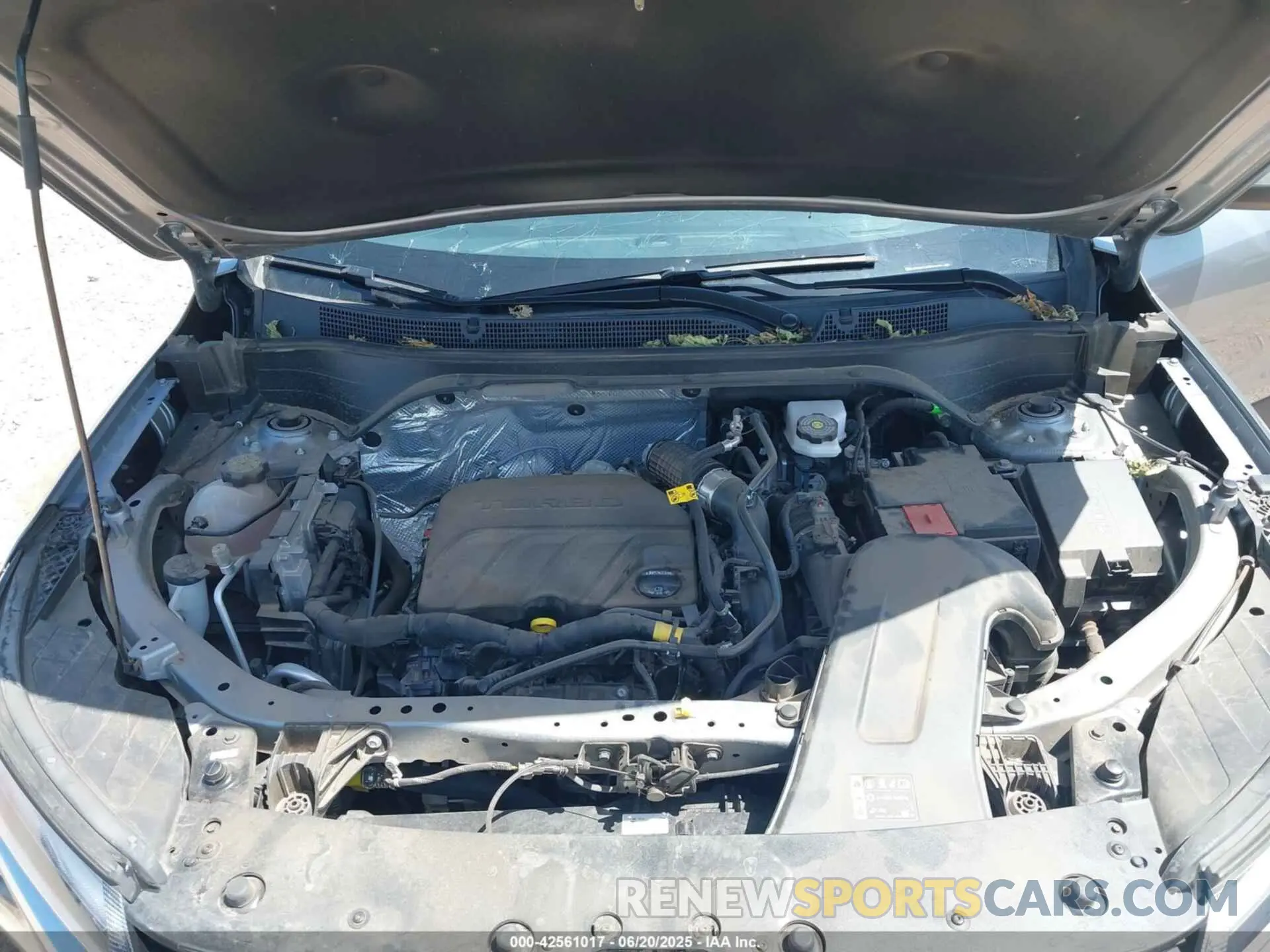 10 Photograph of a damaged car KL77LHE2XRC078258 CHEVROLET TRAX 2024