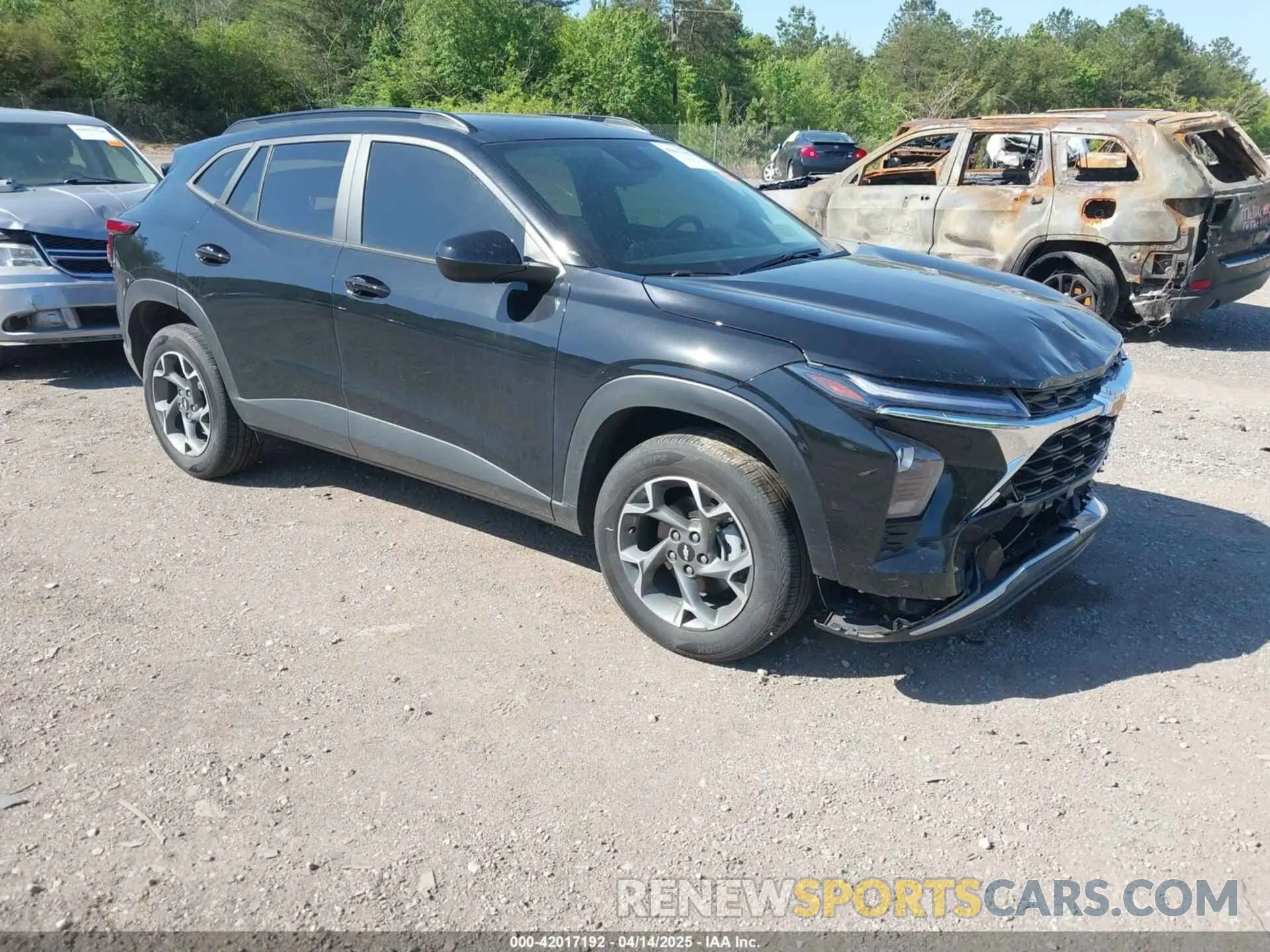1 Photograph of a damaged car KL77LHE2XRC113686 CHEVROLET TRAX 2024