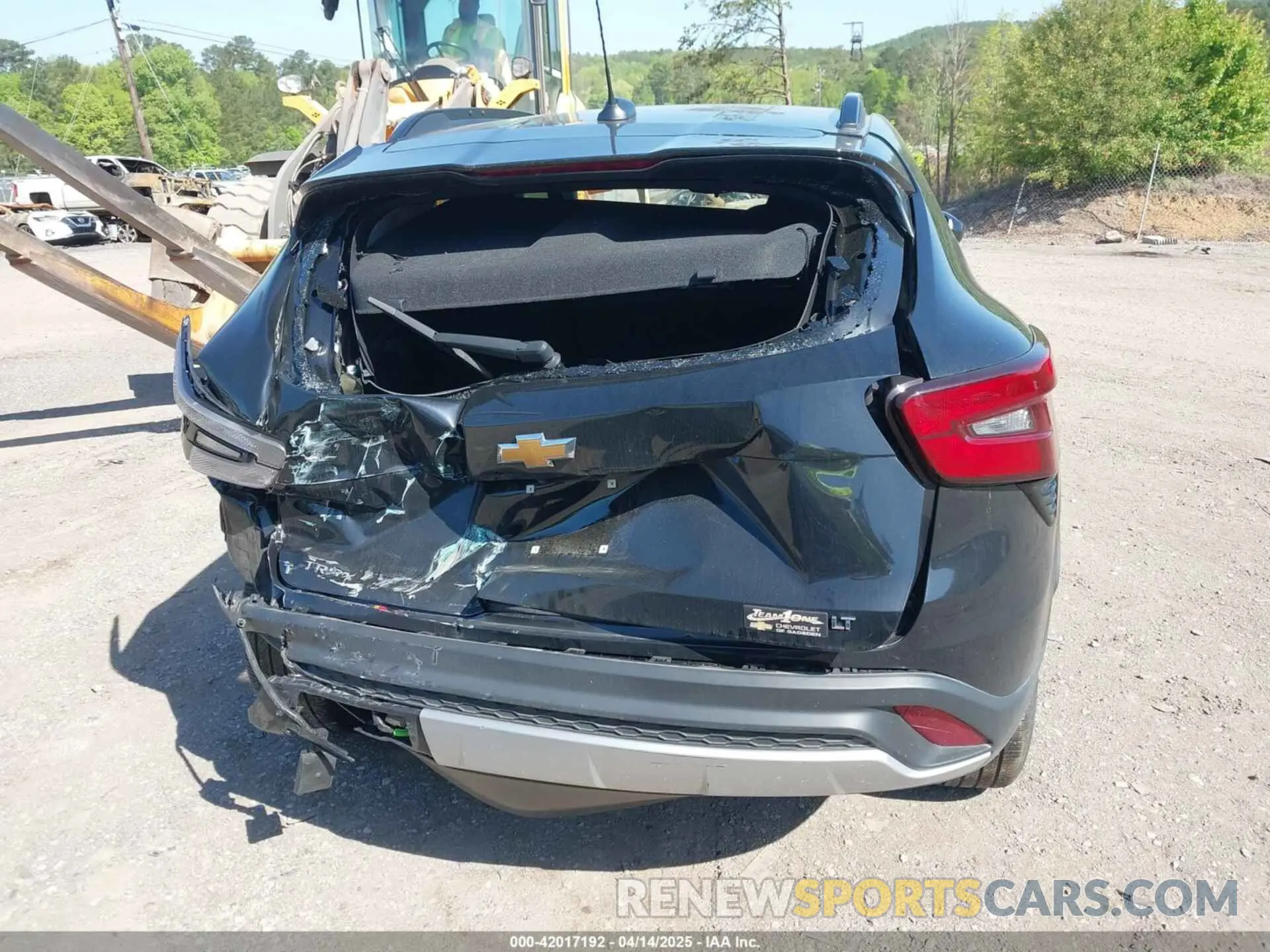 16 Photograph of a damaged car KL77LHE2XRC113686 CHEVROLET TRAX 2024