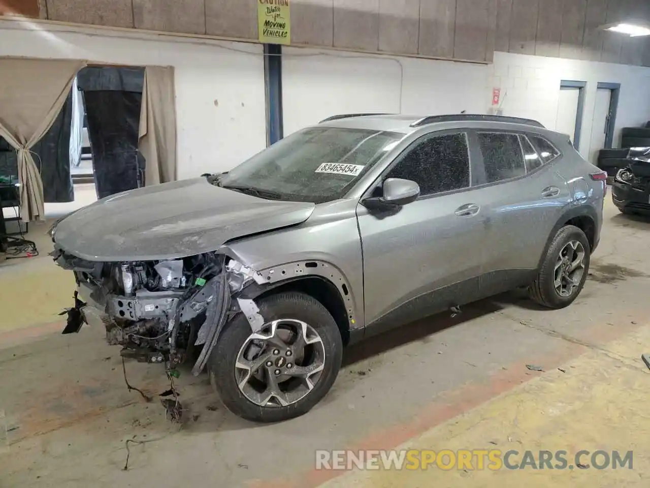 1 Photograph of a damaged car KL77LHE2XRC137261 CHEVROLET TRAX 2024