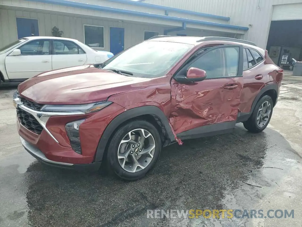1 Photograph of a damaged car KL77LHE2XRC155257 CHEVROLET TRAX 2024