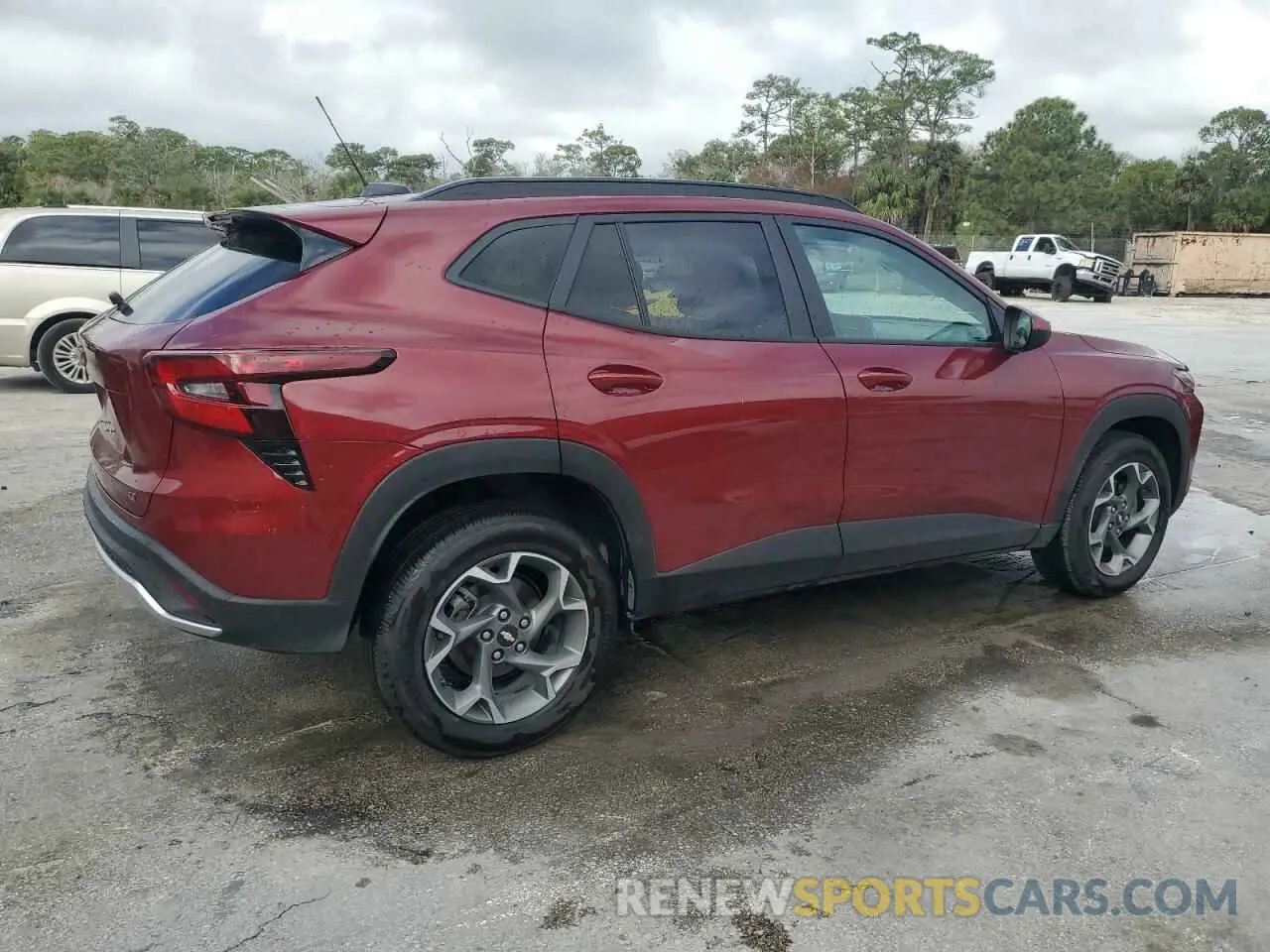 3 Photograph of a damaged car KL77LHE2XRC155257 CHEVROLET TRAX 2024