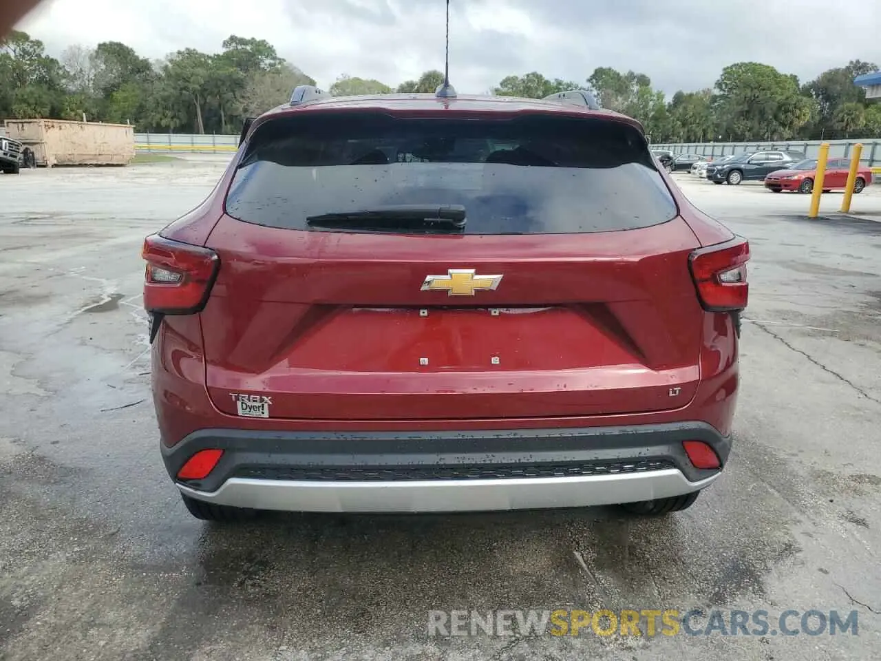 6 Photograph of a damaged car KL77LHE2XRC155257 CHEVROLET TRAX 2024