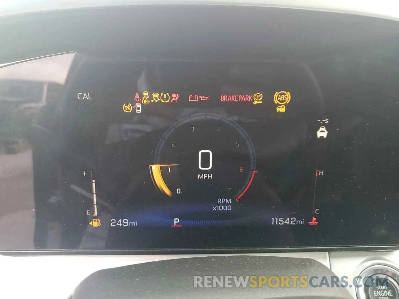 9 Photograph of a damaged car KL77LHE2XRC155257 CHEVROLET TRAX 2024