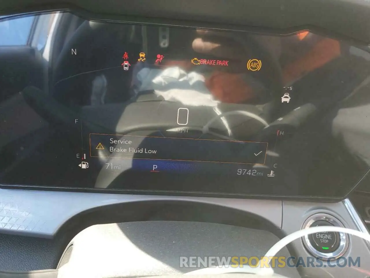 9 Photograph of a damaged car KL77LHE2XRC165416 CHEVROLET TRAX 2024