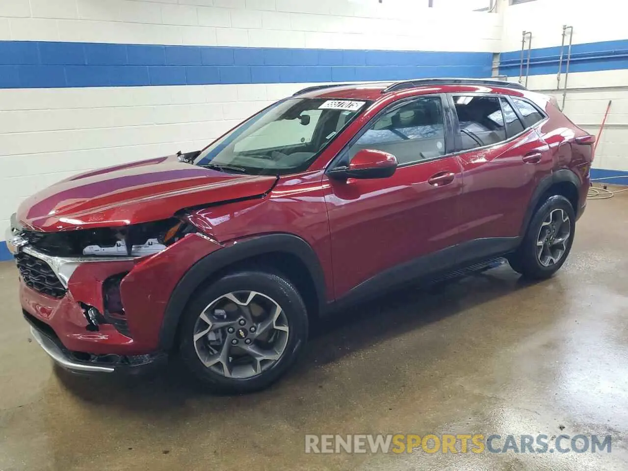 1 Photograph of a damaged car KL77LHE2XRC236761 CHEVROLET TRAX 2024