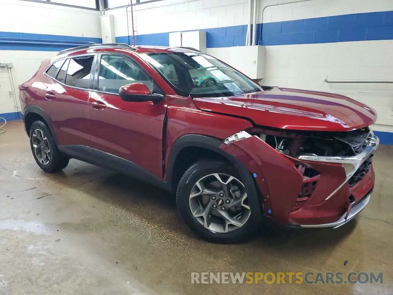 4 Photograph of a damaged car KL77LHE2XRC236761 CHEVROLET TRAX 2024