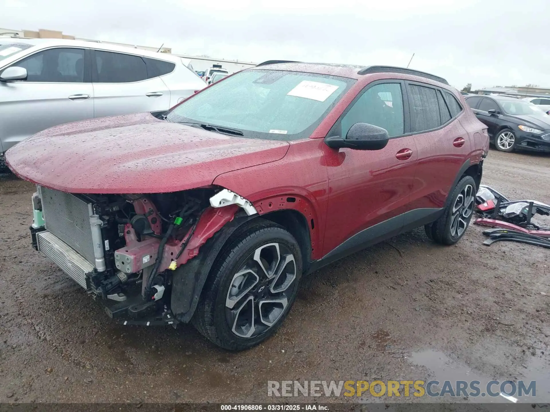 2 Photograph of a damaged car KL77LJE20RC006623 CHEVROLET TRAX 2024