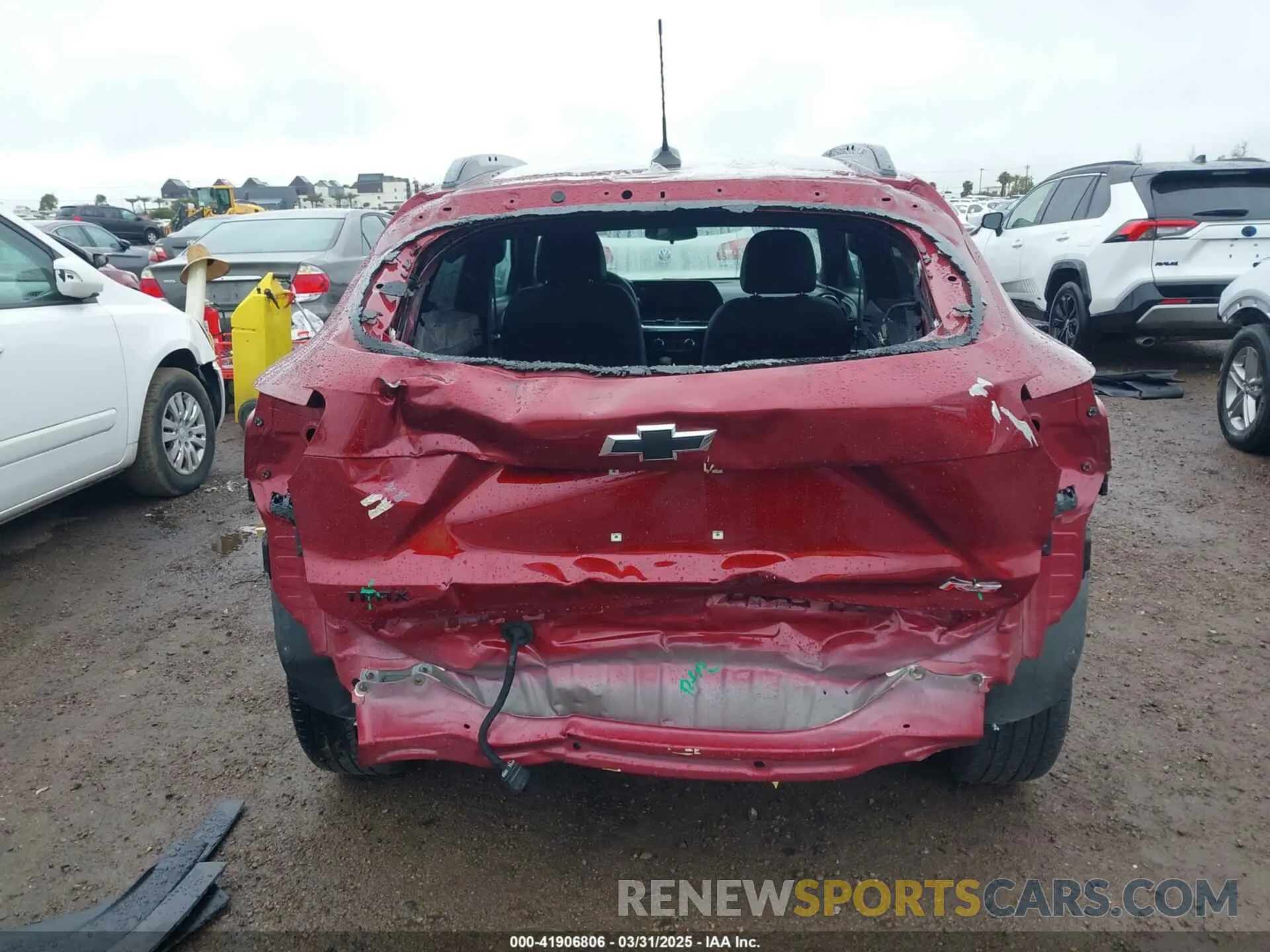 6 Photograph of a damaged car KL77LJE20RC006623 CHEVROLET TRAX 2024