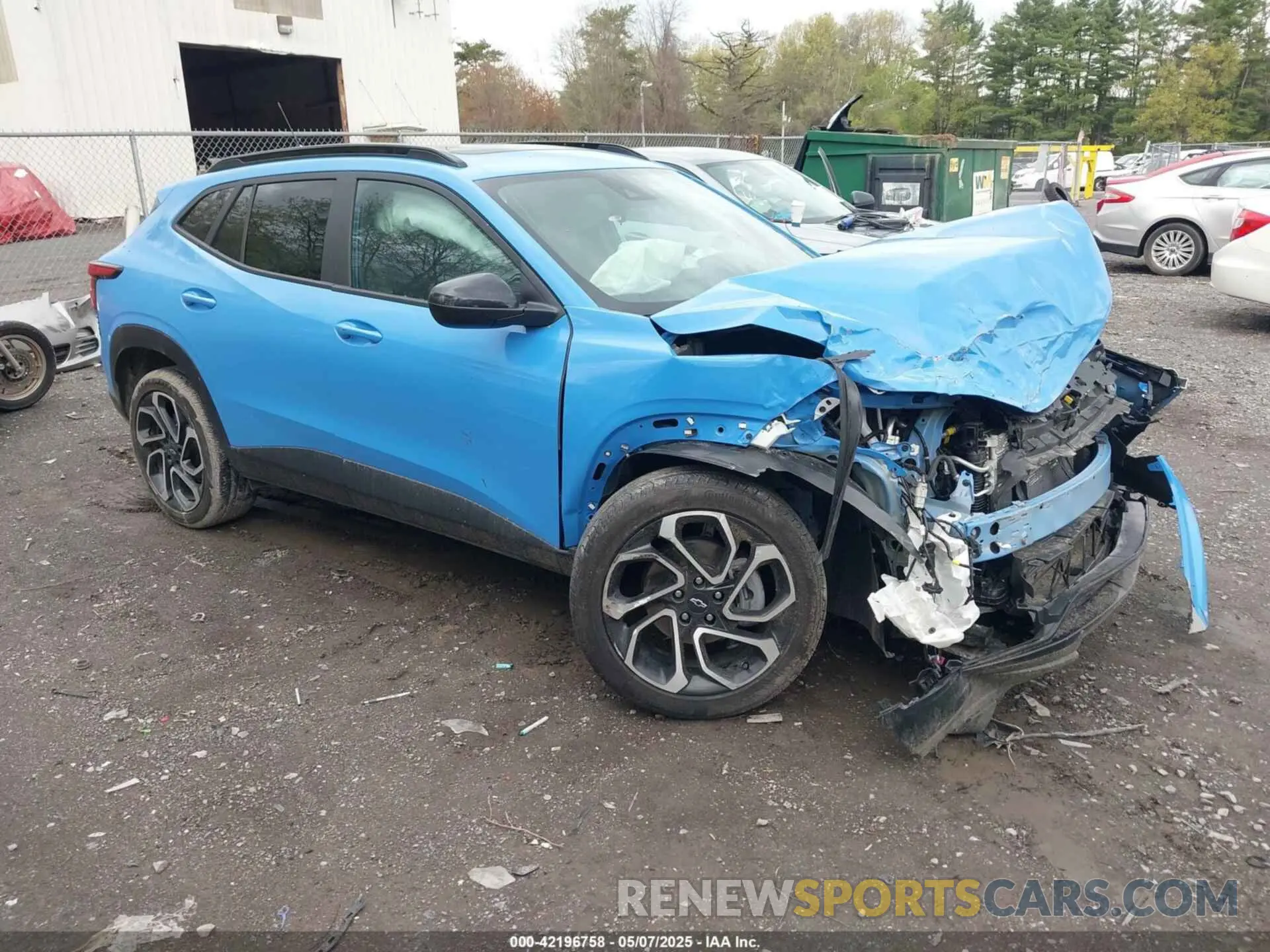 1 Photograph of a damaged car KL77LJE20RC202173 CHEVROLET TRAX 2024