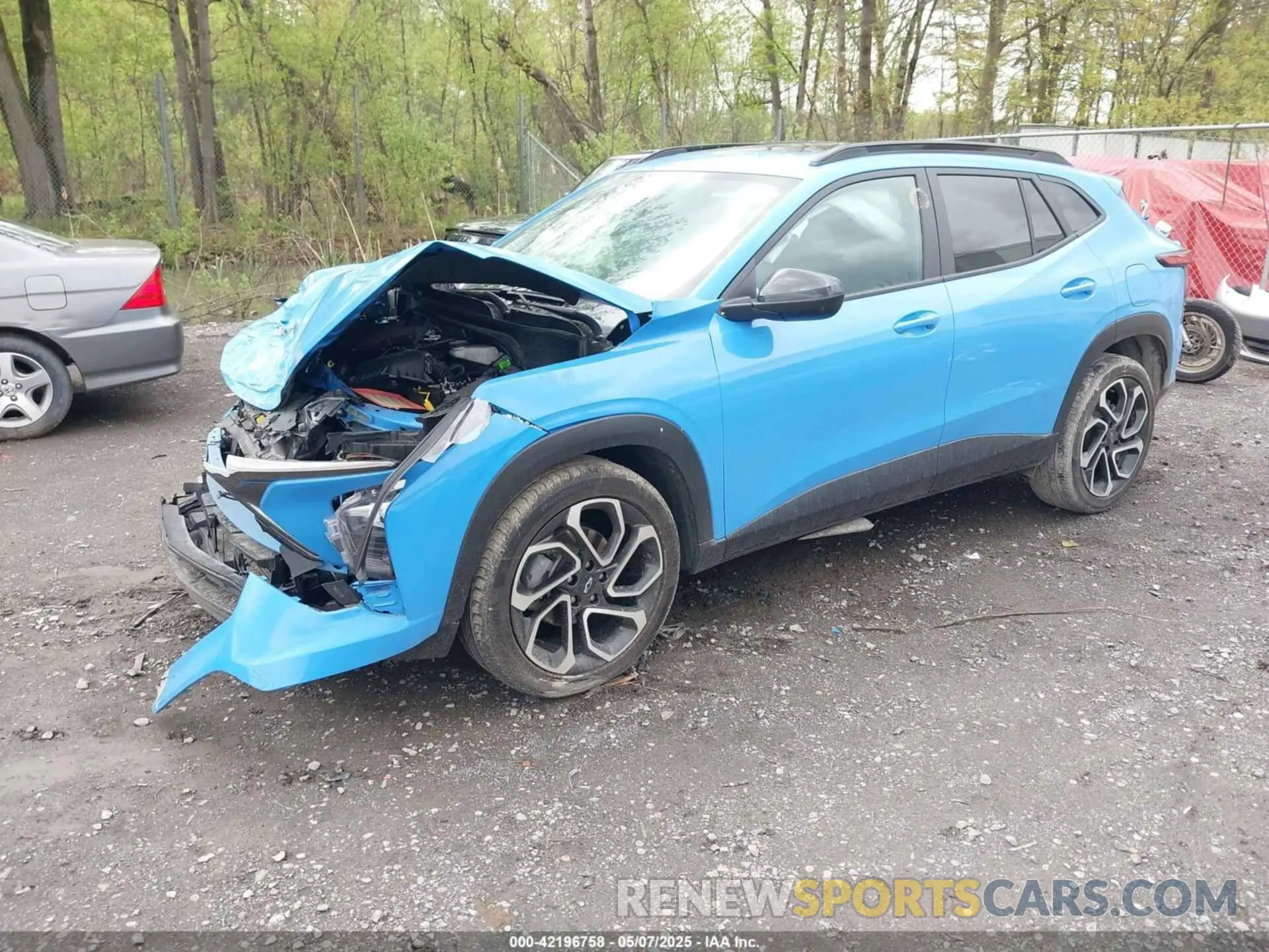 2 Photograph of a damaged car KL77LJE20RC202173 CHEVROLET TRAX 2024