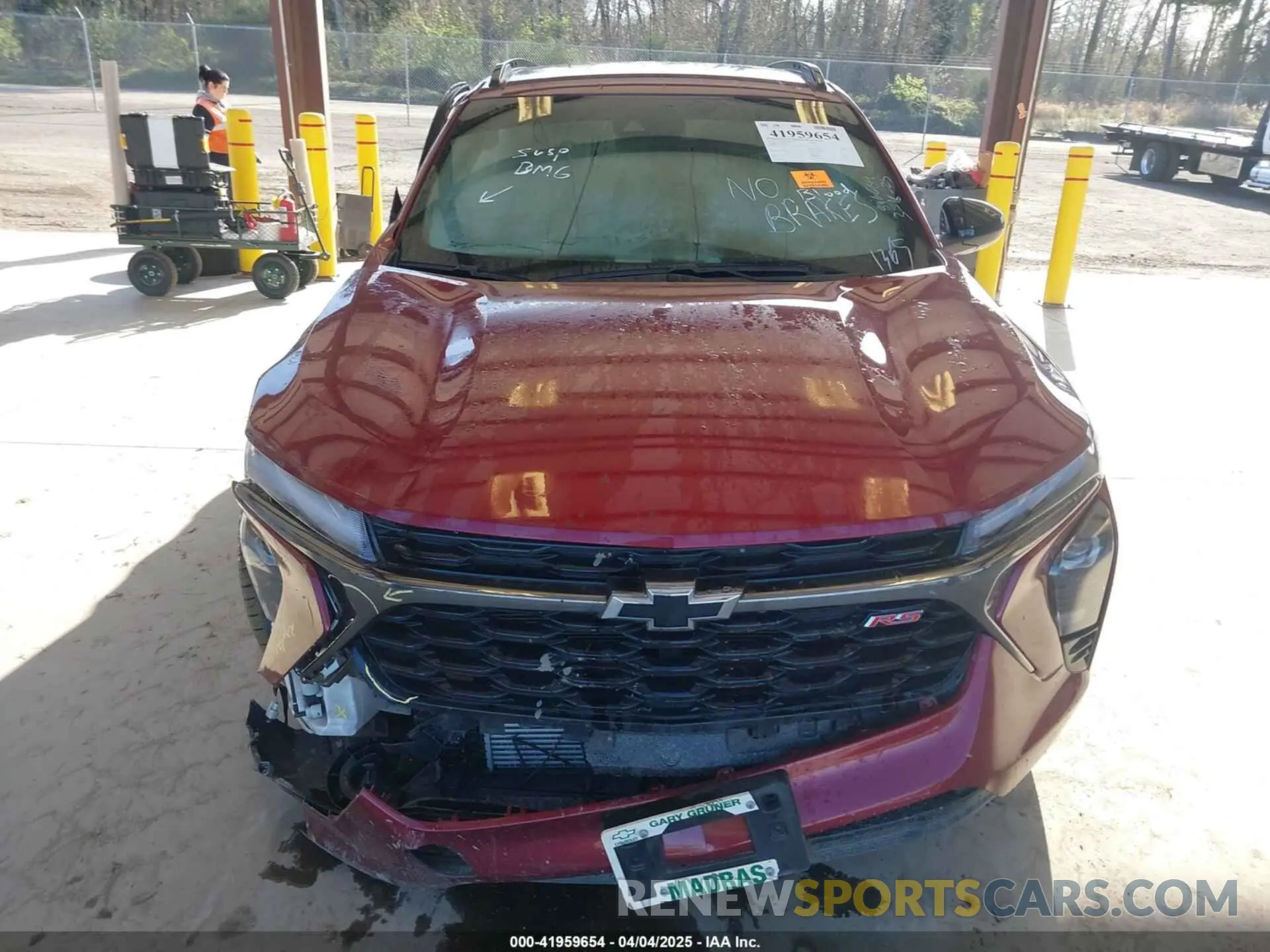 11 Photograph of a damaged car KL77LJE20RC231365 CHEVROLET TRAX 2024