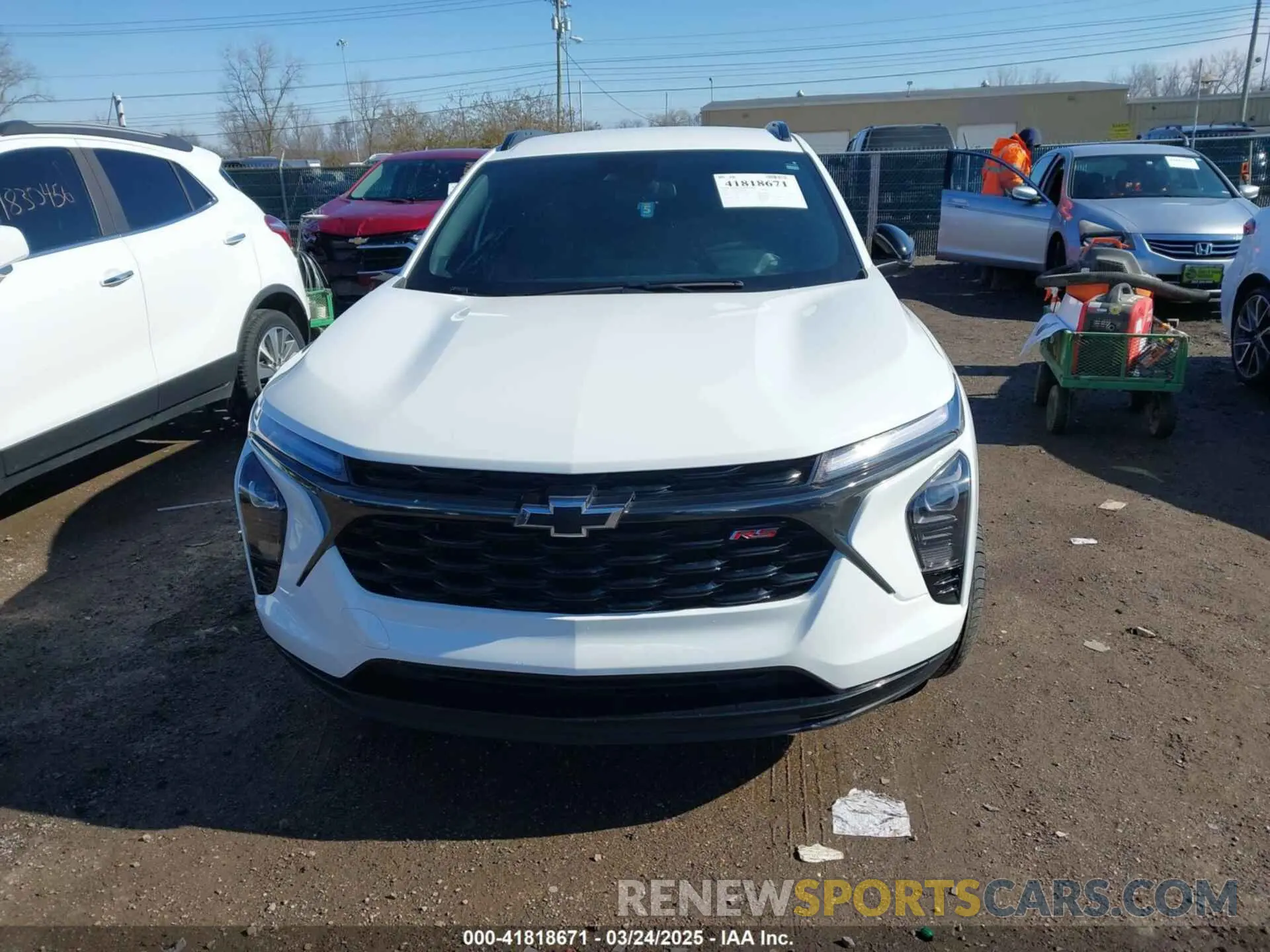 13 Photograph of a damaged car KL77LJE22RC061512 CHEVROLET TRAX 2024