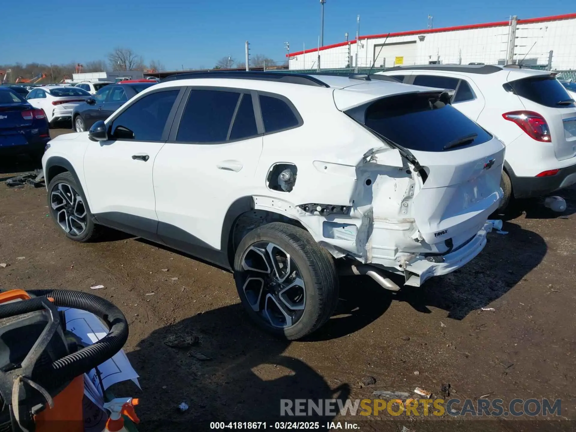 3 Photograph of a damaged car KL77LJE22RC061512 CHEVROLET TRAX 2024