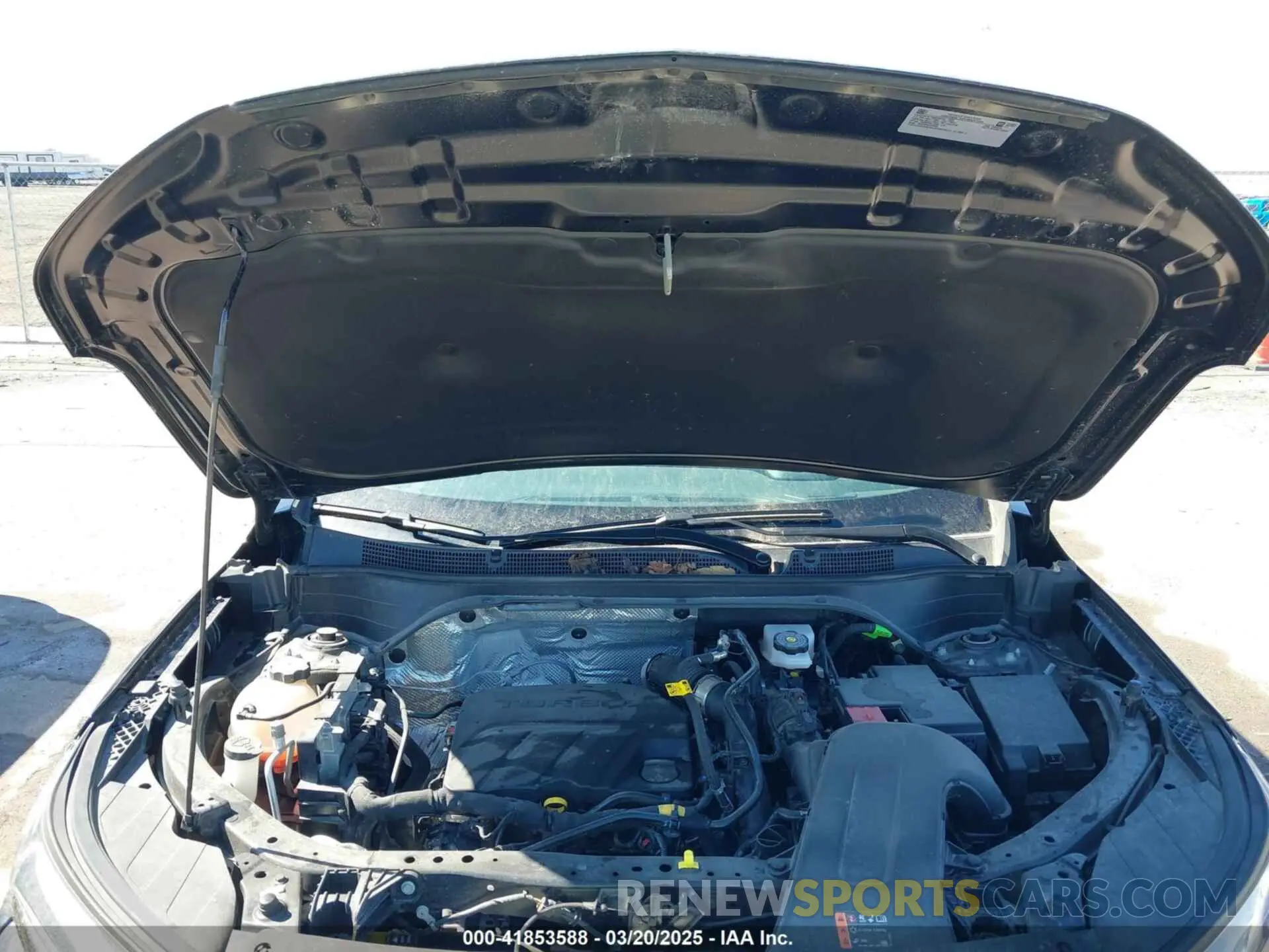 10 Photograph of a damaged car KL77LJE22RC154515 CHEVROLET TRAX 2024