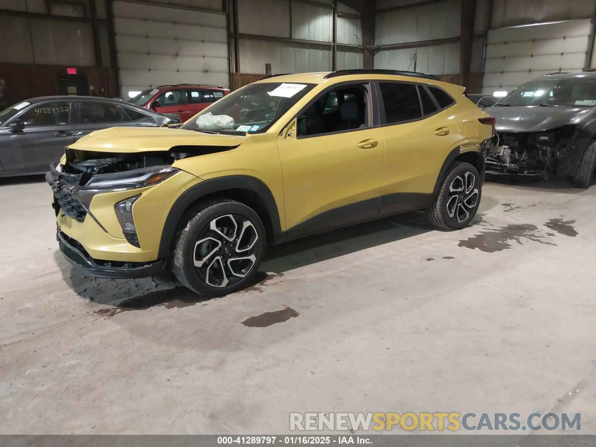 2 Photograph of a damaged car KL77LJE22RC168401 CHEVROLET TRAX 2024
