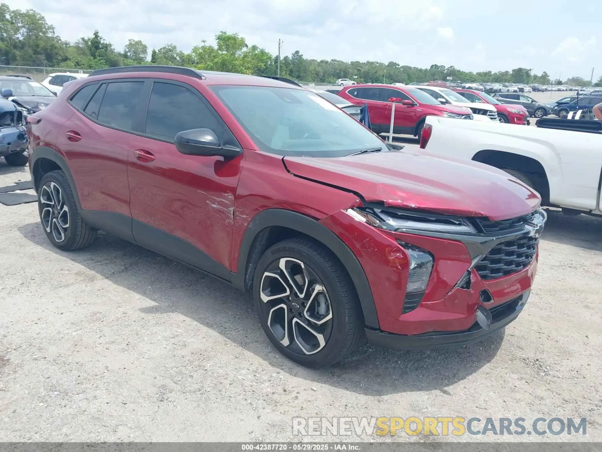 1 Photograph of a damaged car KL77LJE23RC024338 CHEVROLET TRAX 2024