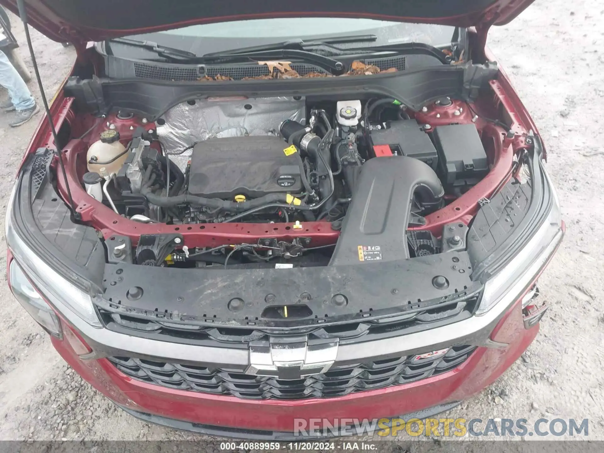 10 Photograph of a damaged car KL77LJE23RC064032 CHEVROLET TRAX 2024