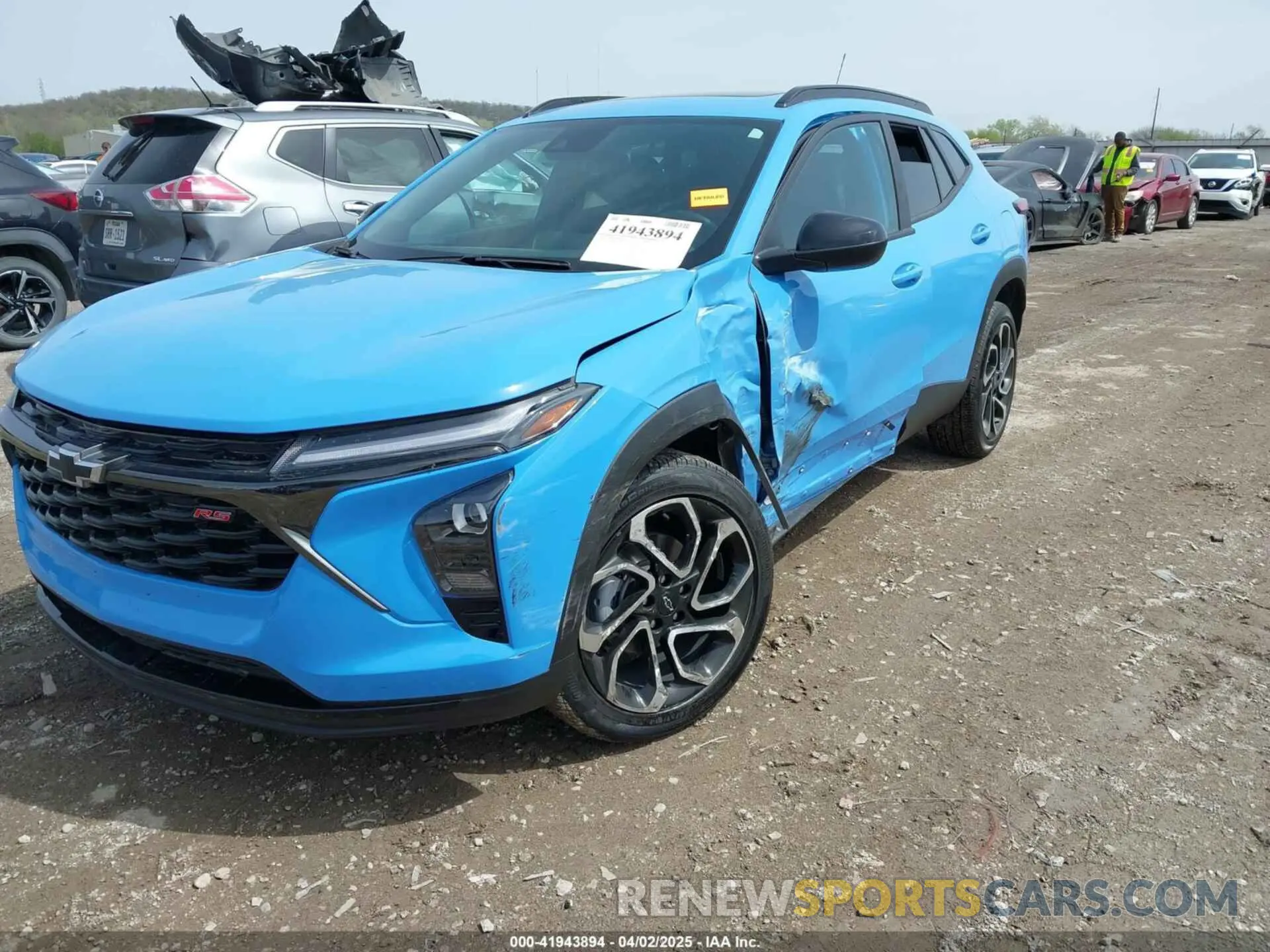 2 Photograph of a damaged car KL77LJE23RC186941 CHEVROLET TRAX 2024