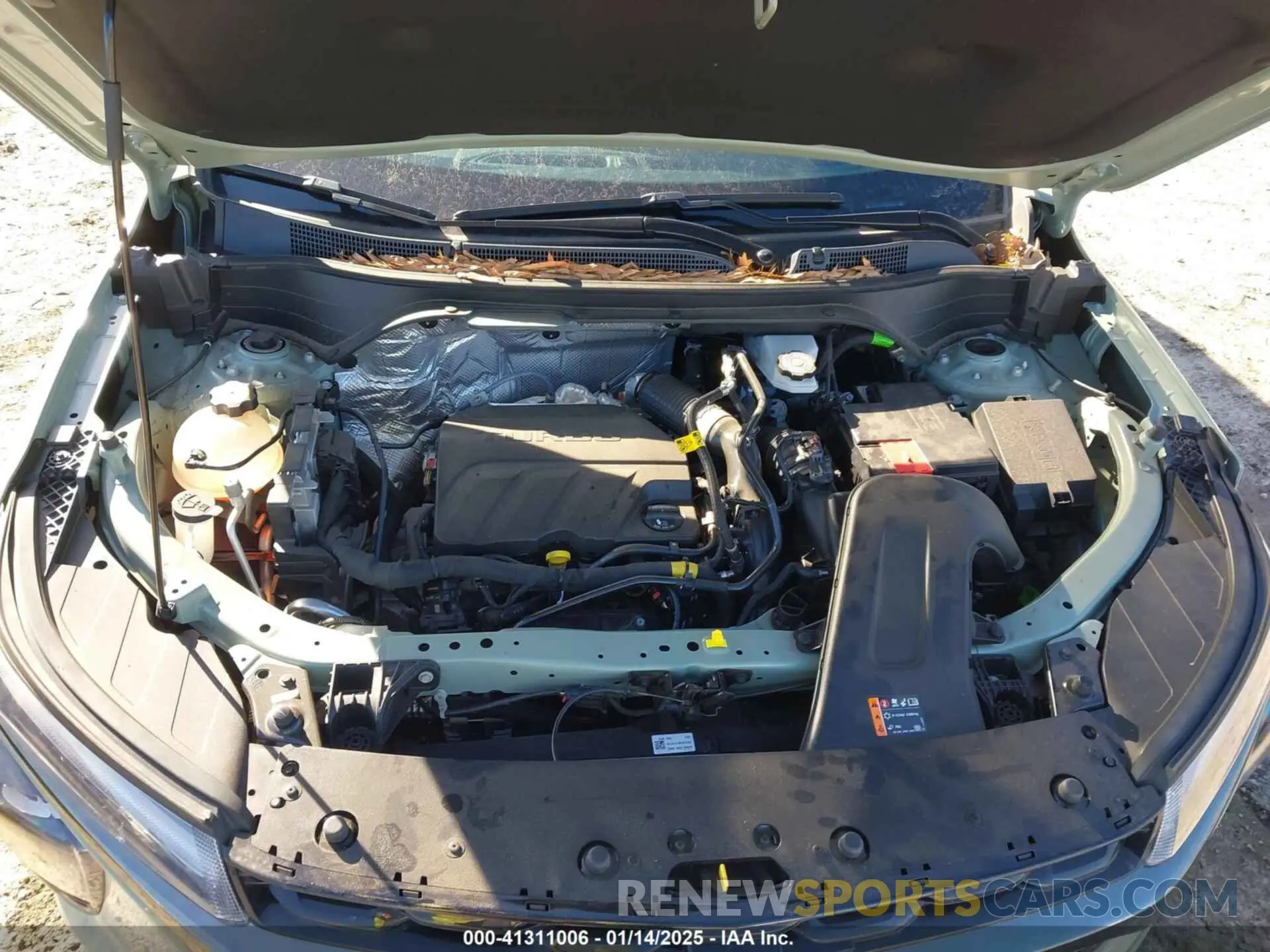 10 Photograph of a damaged car KL77LJE25RC123680 CHEVROLET TRAX 2024