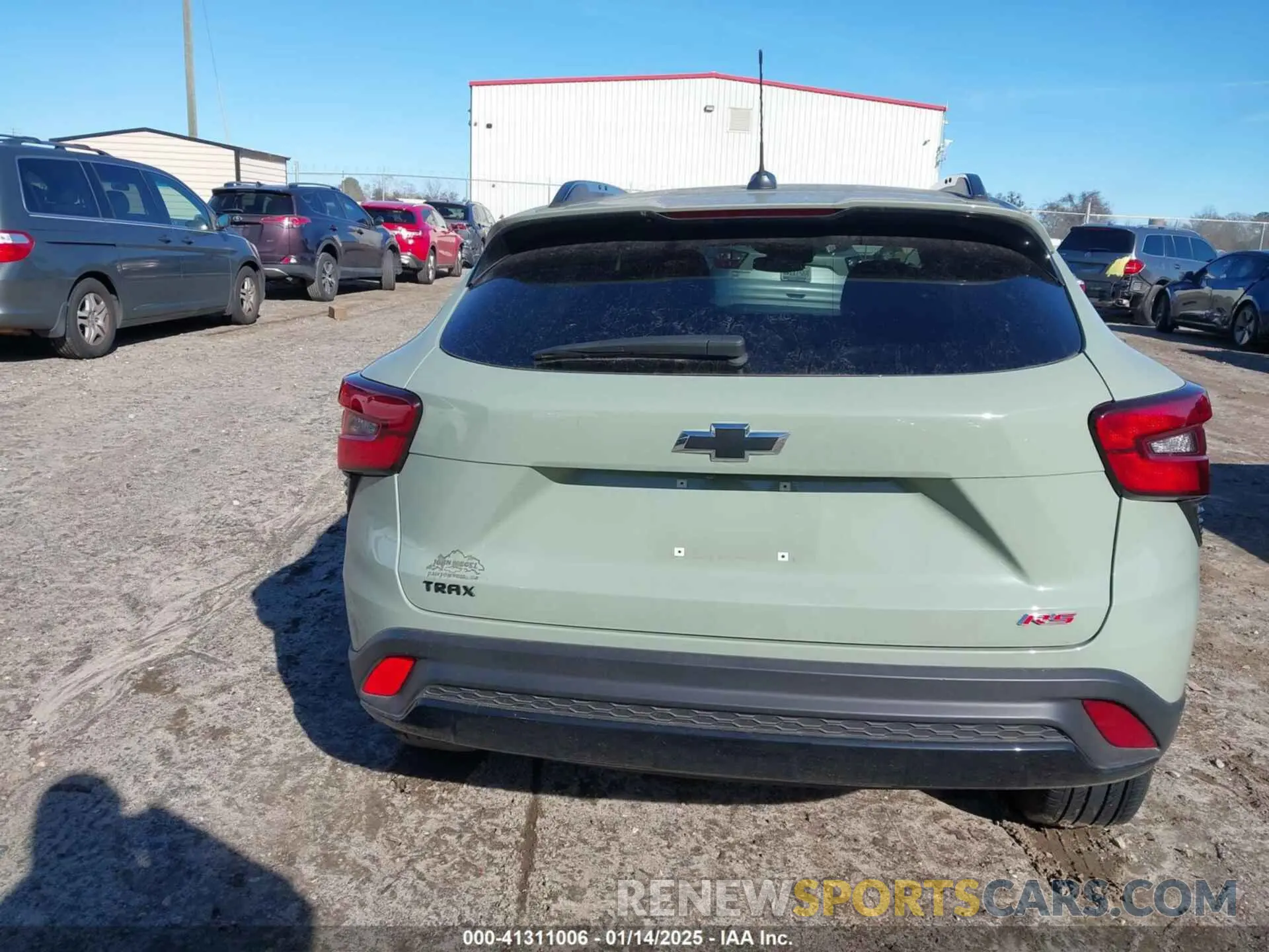 16 Photograph of a damaged car KL77LJE25RC123680 CHEVROLET TRAX 2024