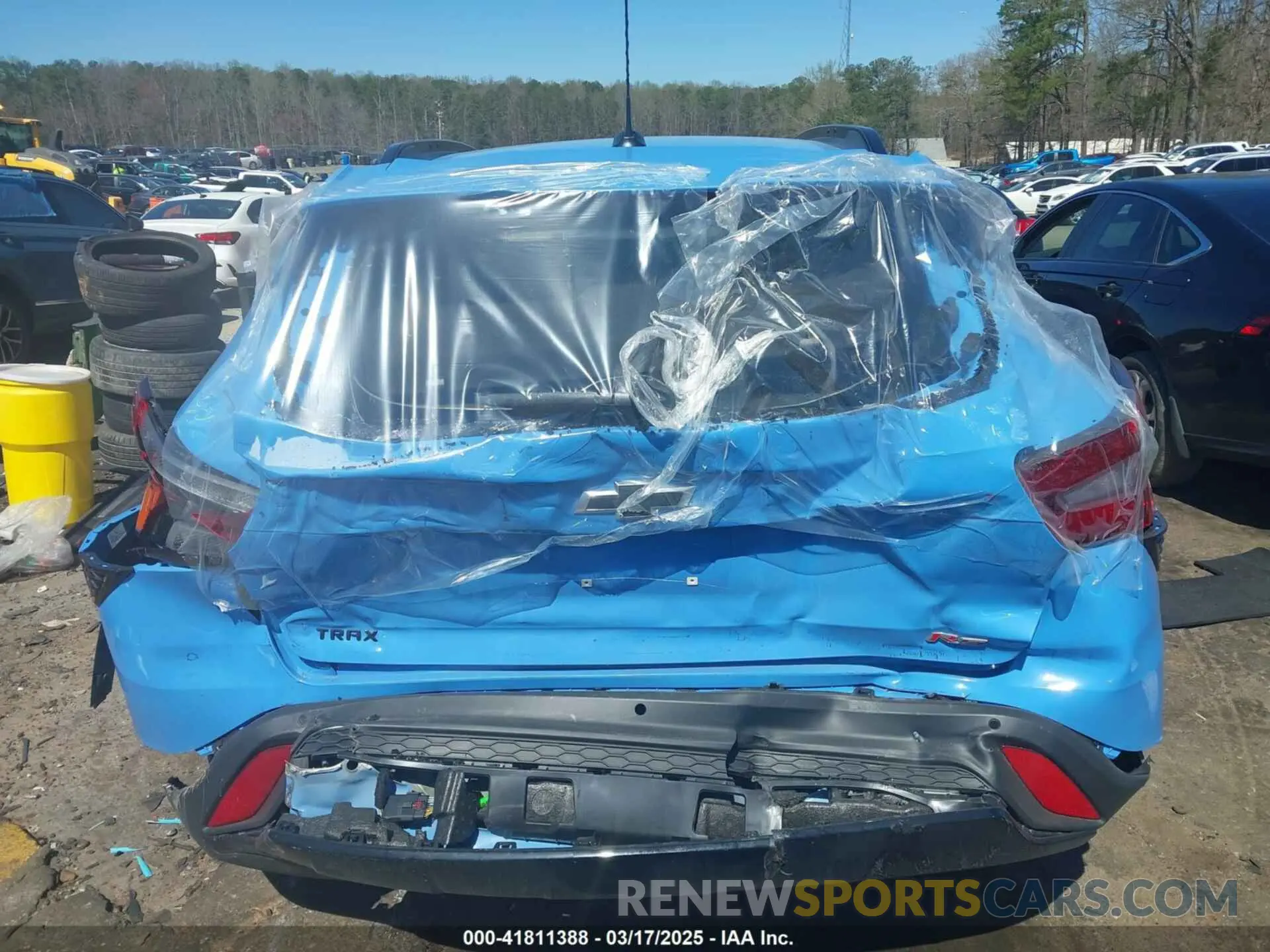 16 Photograph of a damaged car KL77LJE25RC184074 CHEVROLET TRAX 2024