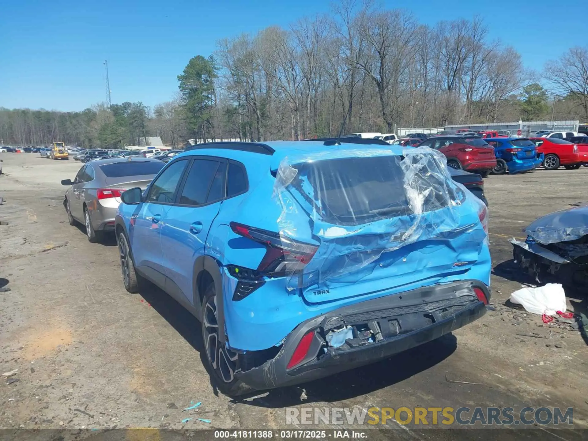 3 Photograph of a damaged car KL77LJE25RC184074 CHEVROLET TRAX 2024