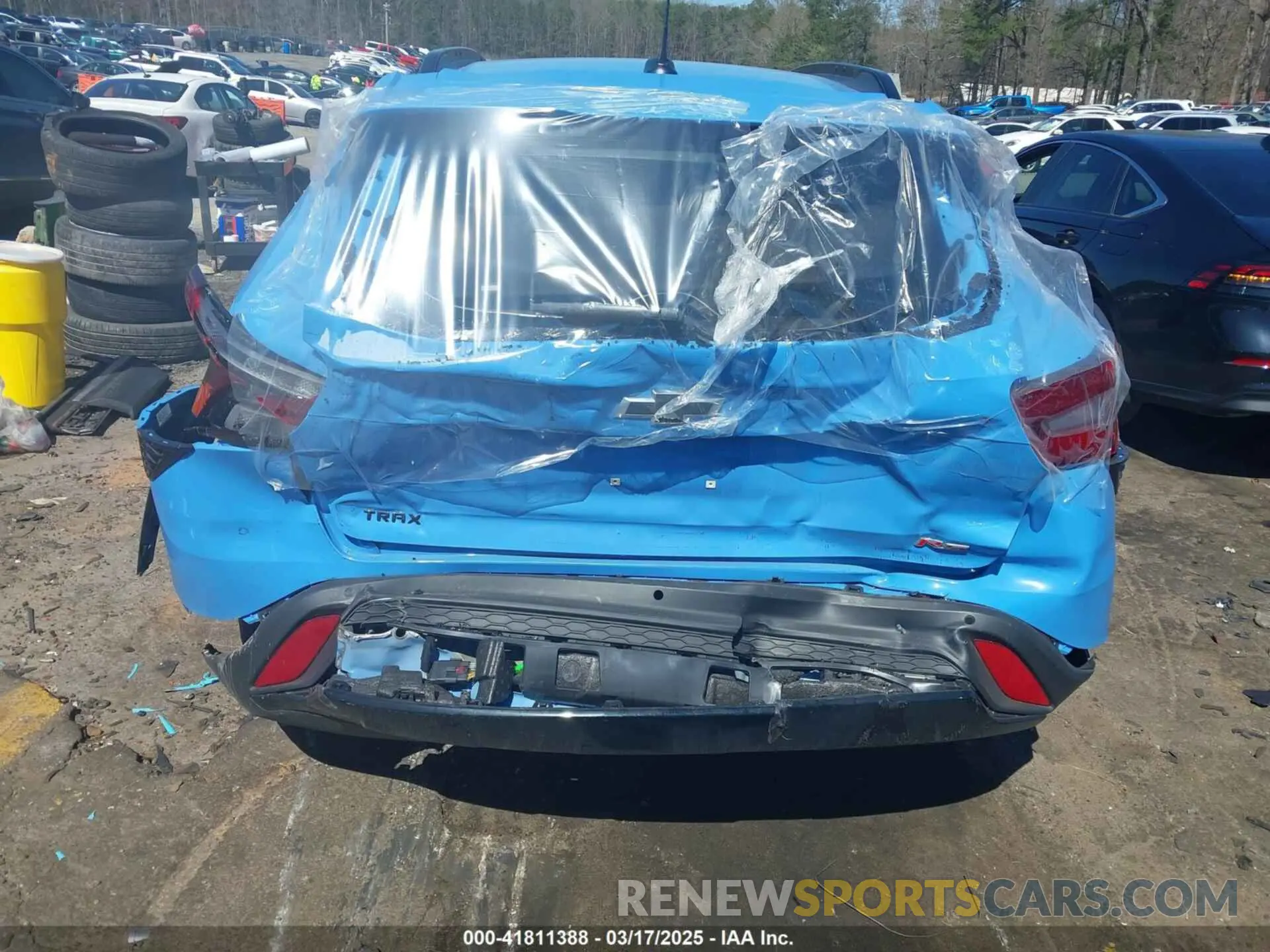 6 Photograph of a damaged car KL77LJE25RC184074 CHEVROLET TRAX 2024