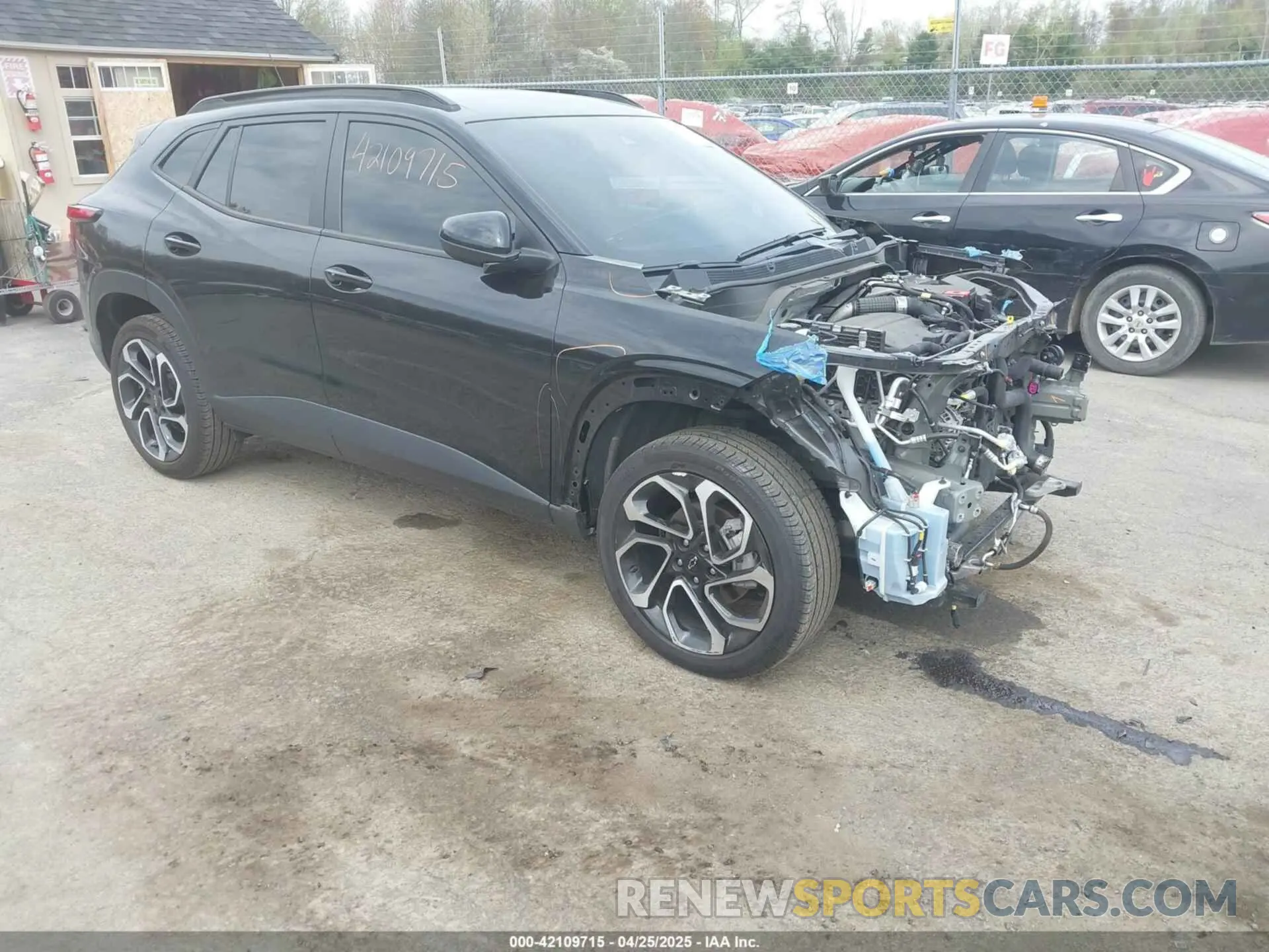 1 Photograph of a damaged car KL77LJE26RC000342 CHEVROLET TRAX 2024