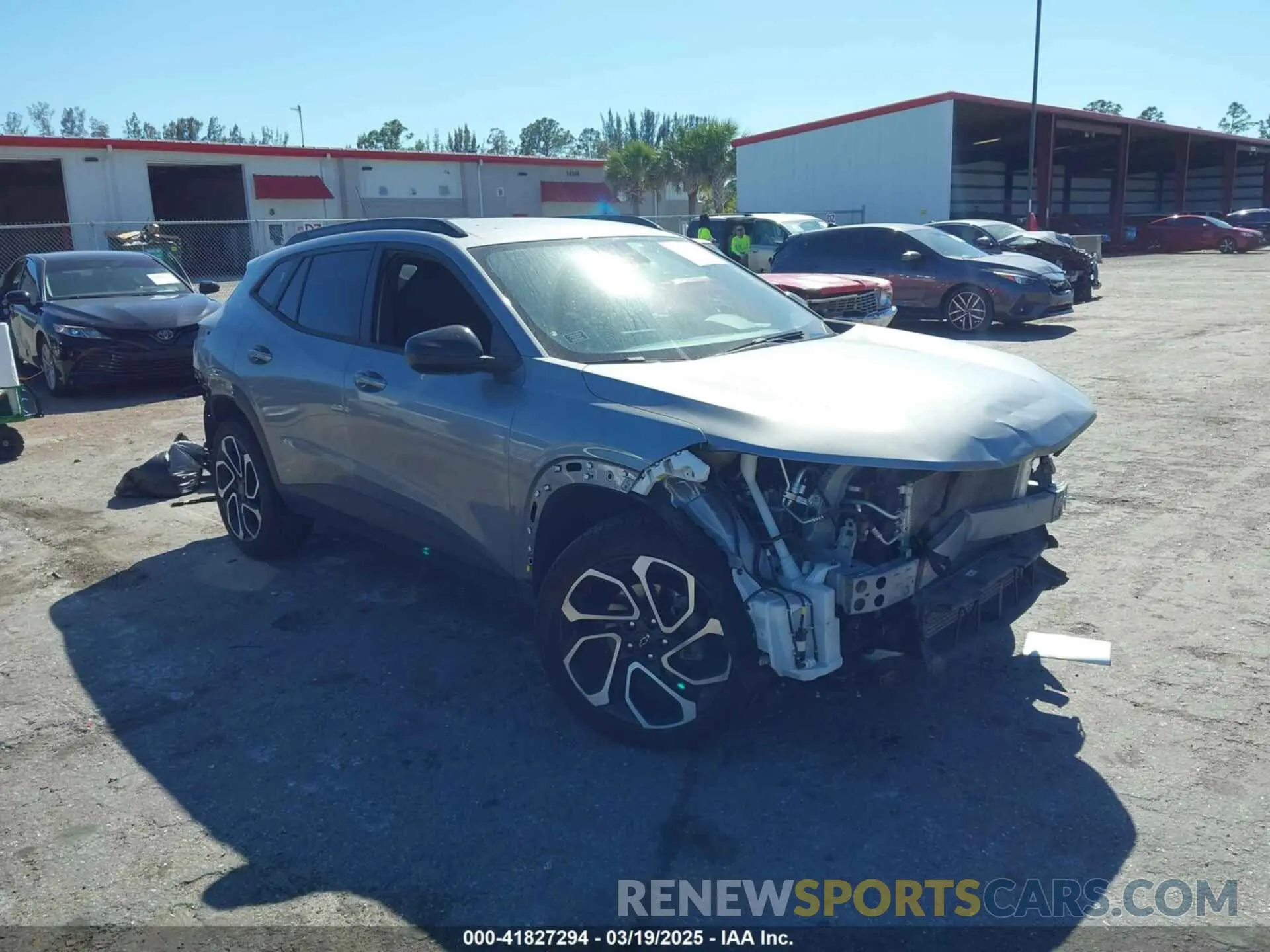 1 Photograph of a damaged car KL77LJE26RC049329 CHEVROLET TRAX 2024